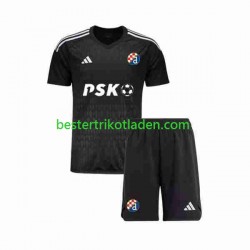 Fußballtrikot Dinamo Zagreb Torwart Auswärts Trikot Away 2023-2024 Kurzarm für Kinder