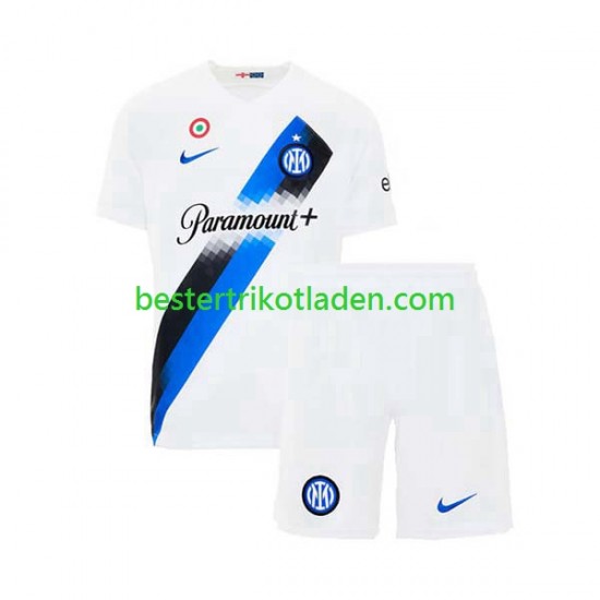 Fußballtrikot Inter Mailand Auswärts Trikot Away 2023-2024 Kurzarm für Kinder