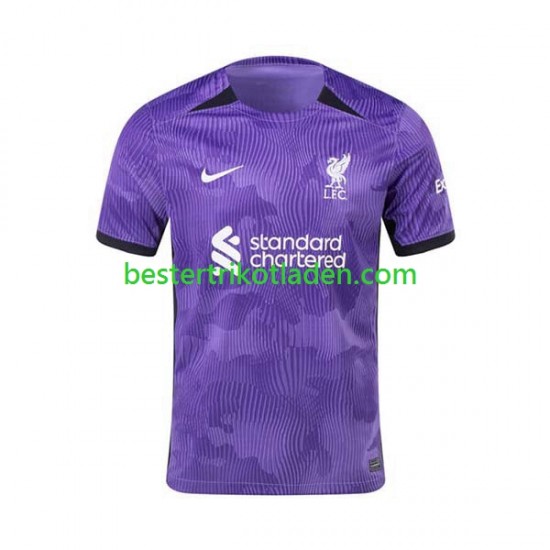 Fußballtrikot Liverpool Ausweich Trikot 3rd 2023-2024 Kurzarm für Herren