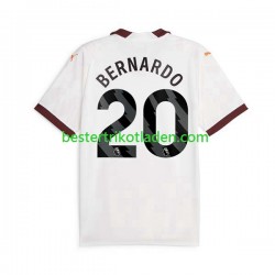 Fußballtrikot Manchester City Bernardo Silva 20 Auswärts Trikot Away 2023-2024 Kurzarm für Herren