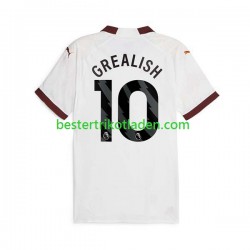 Fußballtrikot Manchester City Jack Grealish 10 Auswärts Trikot Away 2023-2024 Kurzarm für Herren
