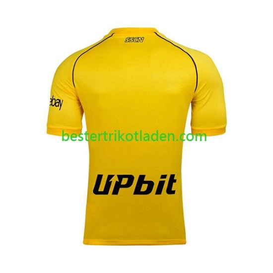 Fußballtrikot SSC Neapel Torwart Auswärts Trikot Away 2023-2024 Kurzarm für Herren