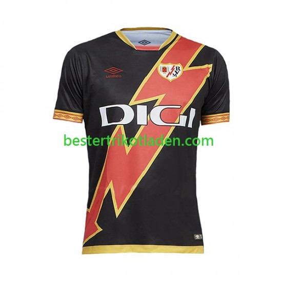 Fußballtrikot Rayo Vallecano Auswärts Trikot Away 2023-2024 Kurzarm für Herren