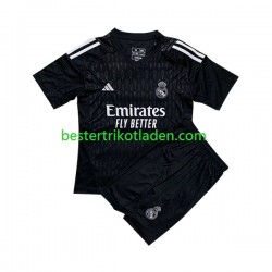 Fußballtrikot Real Madrid Torwart Auswärts Trikot Away 2023-2024 Kurzarm für Kinder