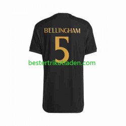 Fußballtrikot Real Madrid Jude Bellingham 5 Ausweich Trikot 3rd 2023-2024 Kurzarm für Herren