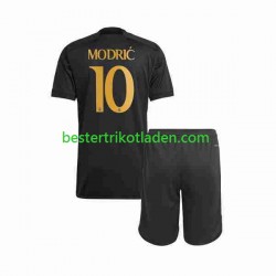 Fußballtrikot Real Madrid Modrić Luka 10 Ausweich Trikot 3rd 2023-2024 Kurzarm für Kinder