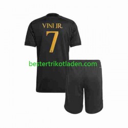 Fußballtrikot Real Madrid Vini Jr 7 Ausweich Trikot 3rd 2023-2024 Kurzarm für Kinder