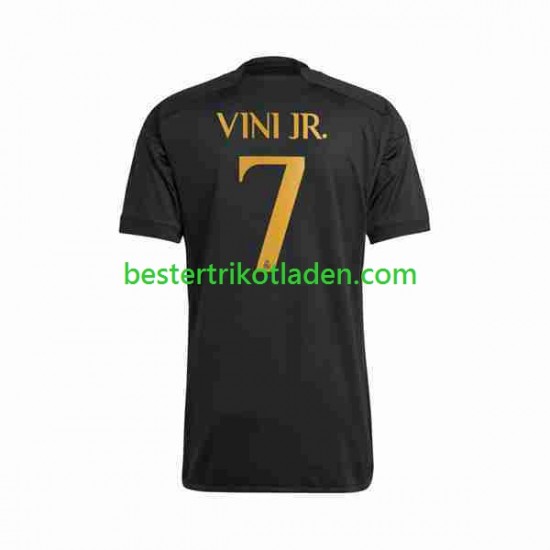 Fußballtrikot Real Madrid Vini Jr 7 Ausweich Trikot 3rd 2023-2024 Kurzarm für Herren