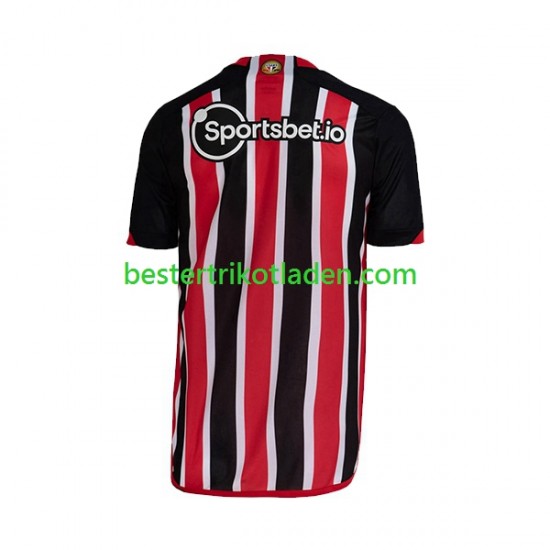 Fußballtrikot Sao Paulo Auswärts Trikot Away 2023-2024 Kurzarm für Herren