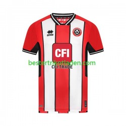 Fußballtrikot Sheffield United Heim Trikot Home 2023-2024 Kurzarm für Herren
