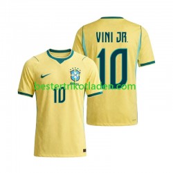 Fußballtrikot Brasilien Vinicius Junior 10 Heim Trikot Home WM 2026 Kurzarm für Herren
