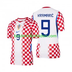 Fußballtrikot Kroatien Andrej Kramaric 9 Heim Trikot Home WM 2026 Kurzarm für Herren