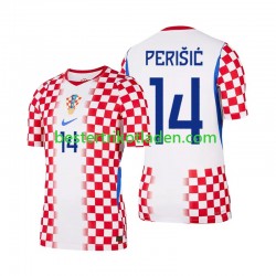 Fußballtrikot Kroatien Ivan Perisic 14 Heim Trikot Home WM 2026 Kurzarm für Herren