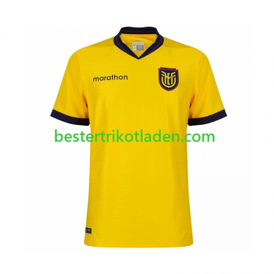 Fußballtrikot Ecuador Heim Trikot Home WM 2026 Kurzarm für Herren