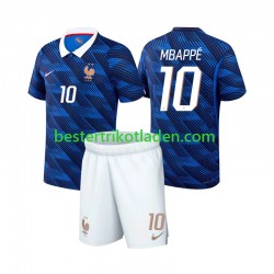 Fußballtrikot Frankreich Mbappé Kylian 10 Heim Trikot Home WM 2026 Kurzarm für Kinder
