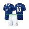 Fußballtrikot Frankreich Mbappé Kylian 10 Heim Trikot Home WM 2026 Kurzarm für Kinder