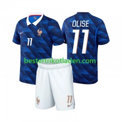 Fußballtrikot Frankreich Michael Olise 11 Heim Trikot Home WM 2026 Kurzarm für Kinder