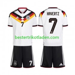 Fußballtrikot Deutschland Kai Havertz 7 Heim Trikot Home WM 2026 Kurzarm für Kinder