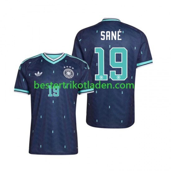 Fußballtrikot Deutschland Leroy Sane 19 Auswärts Trikot Away WM 2026 Kurzarm für Herren