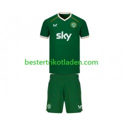 Fußballtrikot Irland Heim Trikot Home 2026 Kurzarm für Kinder