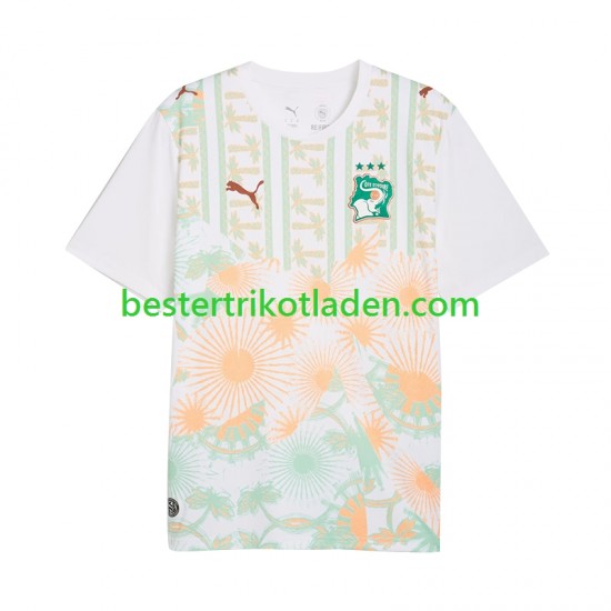 Fußballtrikot Elfenbeinküste Auswärts Trikot Away WM 2026 Kurzarm für Herren