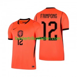Fußballtrikot Niederlande Jeremie Frimpong 12 Heim Trikot Home WM 2026 Kurzarm für Herren