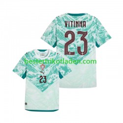 Fußballtrikot Portugal Vitinha 23 Auswärts Trikot Away WM 2026 Kurzarm für Herren