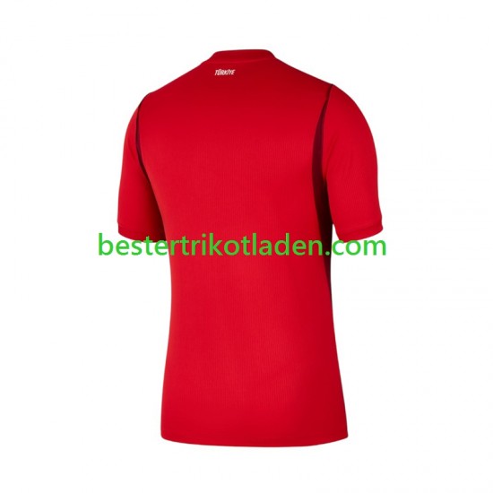Fußballtrikot Türkei Heim Trikot Home 2026 2027 Kurzarm für Herren