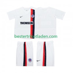 Fußballtrikot AC Mailand 2002 2003 Retro Auswärts Trikot Away Kurzarm für Kinder