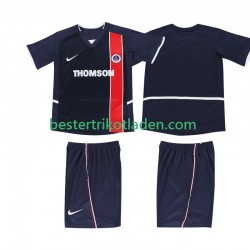 Fußballtrikot AC Mailand 2002 2003 Retro Heim Trikot Home Kurzarm für Kinder