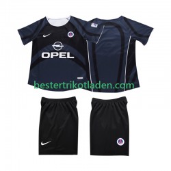 Fußballtrikot AC Mailand 2002 2003 Retro Ausweich Trikot 3rd Kurzarm für Kinder