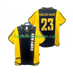 Fußballtrikot Ajax Amsterdam VAN DER VAART 23 2000 2001 Retro Auswärts Trikot Away Kurzarm für Herren