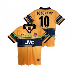 Fußballtrikot Arsenal BERGKAMP10 1997 Retro Auswärts Trikot Away 1999 Kurzarm für Herren
