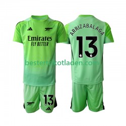Fußballtrikot Arsenal Kepa Arrizabalaga 13 Torwart Auswärts Trikot Away 2025-2026 Kurzarm für Kinder