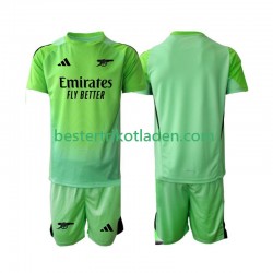 Fußballtrikot Arsenal Torwart Auswärts Trikot Away 2025-2026 Kurzarm für Kinder