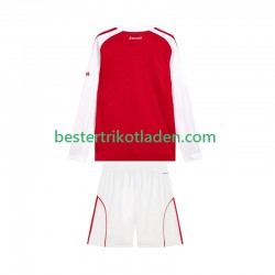 Fußballtrikot Arsenal Heim Trikot Home 2025-2026 Langarm für Kinder