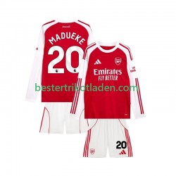 Fußballtrikot Arsenal Noni Madueke 20 Heim Trikot Home 2025-2026 Langarm für Kinder