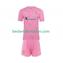 Fußballtrikot Athletic Bilbao Torwart Auswärts Trikot Away 2025-2026 Kurzarm für Kinder