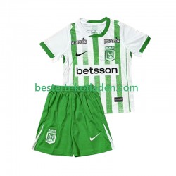 Fußballtrikot Atletico Nacional Heim Trikot Home 2025 Kurzarm für Kinder