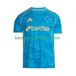 Fußballtrikot Cruzeiro Ausweich Trikot 3rd 2025-2026 Kurzarm für Herren