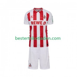 Fußballtrikot FC Köln Heim Trikot Home 2025-2026 Kurzarm für Kinder