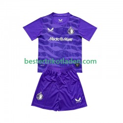 Fußballtrikot Feyenoord Rotterdam Torwart Ausweich Trikot 3rd 2025-2026 Kurzarm für Kinder