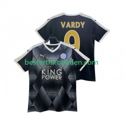 Fußballtrikot Leicester City VARDY 9 2014 2015 Retro Auswärts Trikot Away Kurzarm für Herren