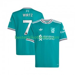 Fußballtrikot Liverpool Florian Wirtz 7 Ausweich Trikot 3rd 2025-2026 Kurzarm für Herren