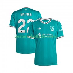 Fußballtrikot Liverpool Hugo Ekitike 22 Ausweich Trikot 3rd 2025-2026 Kurzarm für Herren