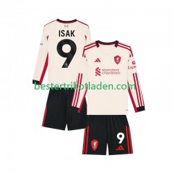 Fußballtrikot Liverpool ISAK 9 Auswärts Trikot Away 2025-2026 Langarm für Kinder