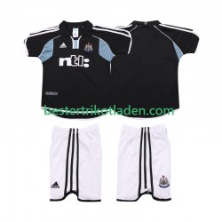 Fußballtrikot Newcastle United 2000 2001 Retro Auswärts Trikot Away Kurzarm für Kinder