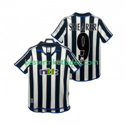 Fußballtrikot Newcastle United SHEARER 9 2000 2001 Retro Heim Trikot Home Kurzarm für Herren