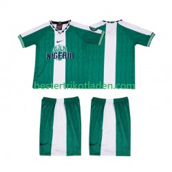 Fußballtrikot Nigeria 1996 Retro Heim Trikot Home Kurzarm für Kinder