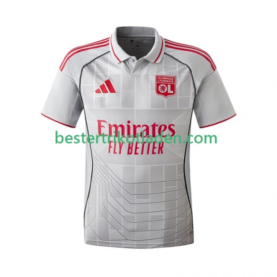Fußballtrikot Olympique Lyon Ausweich Trikot 3rd 2025-2026 Kurzarm für Herren
